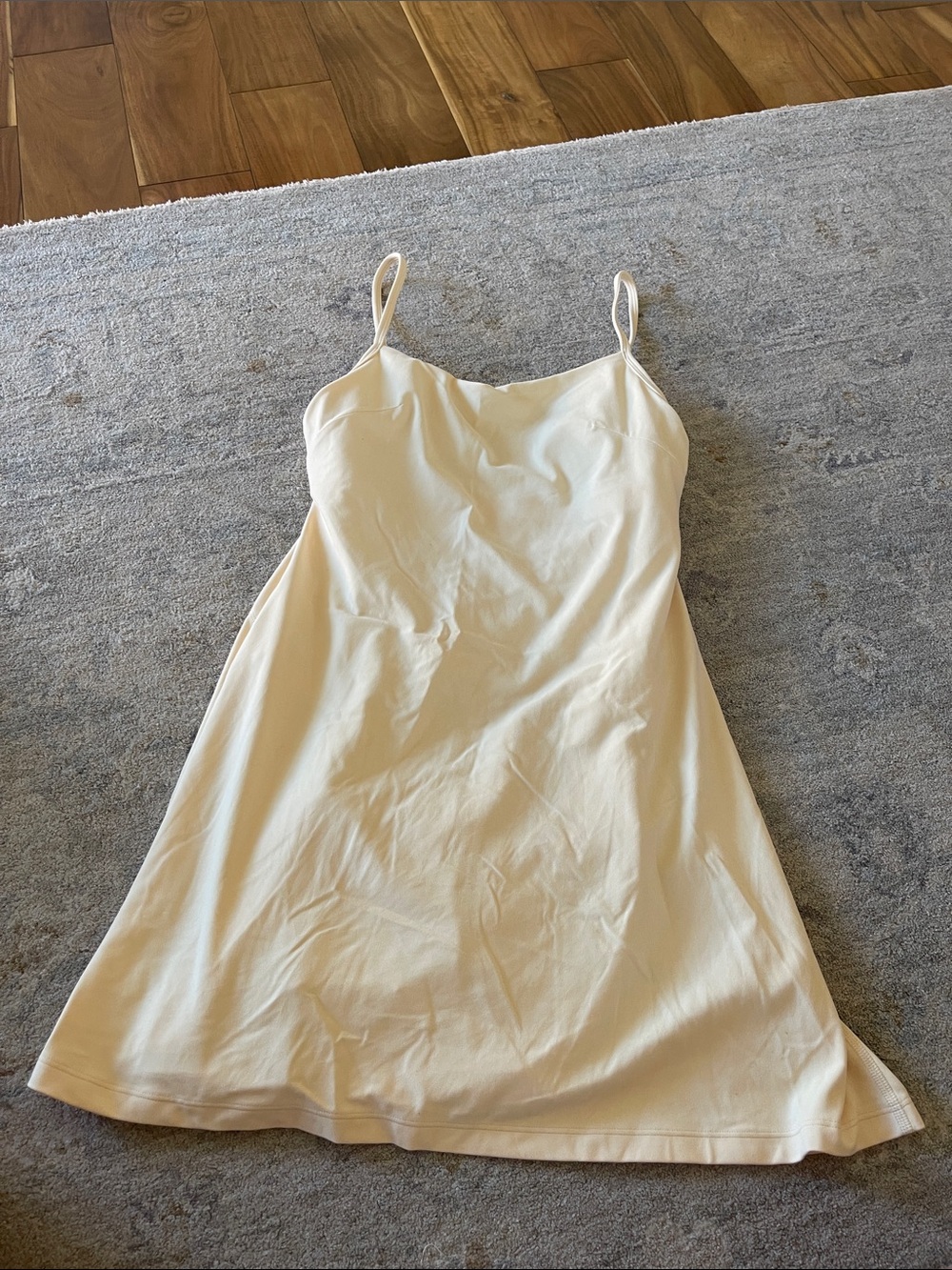 Lululemon butter yellow athletic dress